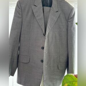 Classic black & white houndstooth 2 piece suit